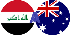 نرخ تبدیل دینار عراق به دلار استرالیا