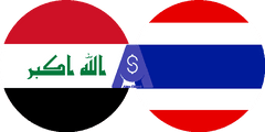 نرخ تبدیل دینار عراق به بات تایلند