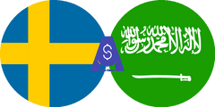 نرخ تبدیل کرون سوئد به ریال عربستان